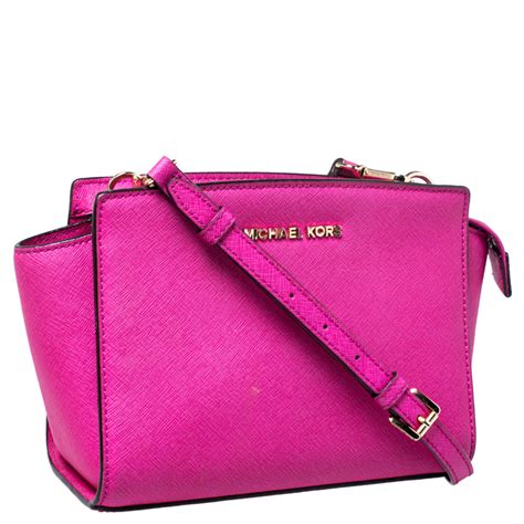 michael kors hot pink bag